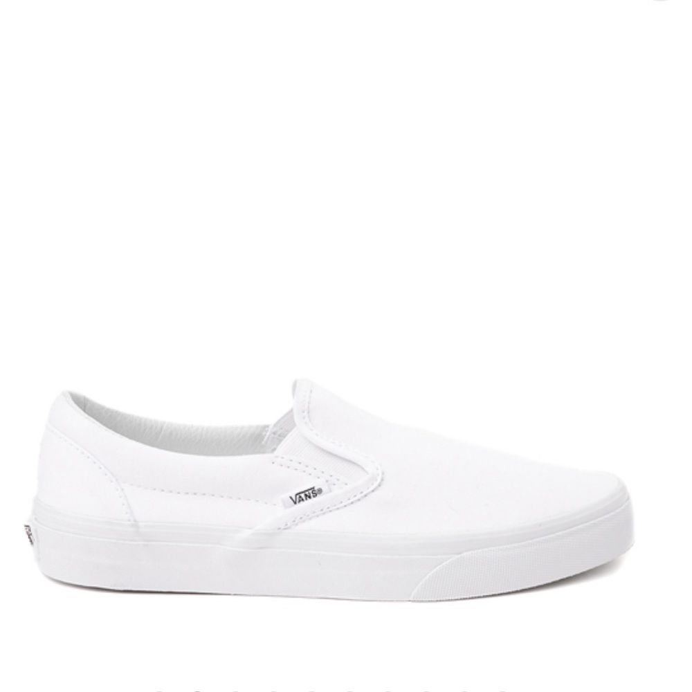 Vans Slip-On Skate Shoe - White. Size 6.